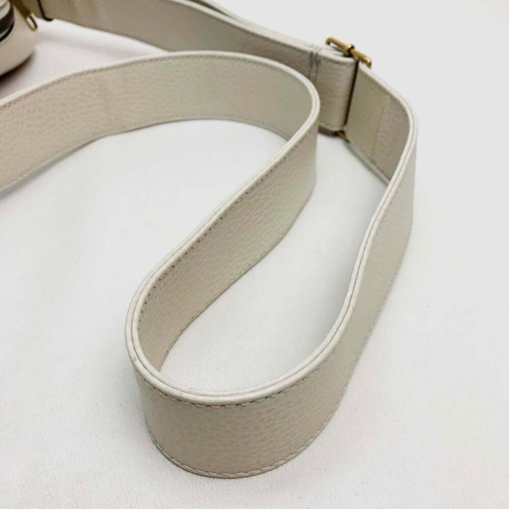GUCCI Authentic White Messenger Shoulder Bag - Picture 9 of 13